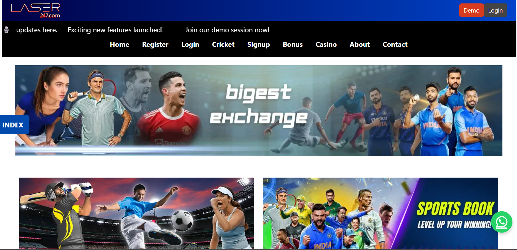 LaserGame247 - Official Betting Exchange India